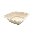 100% Compostable Sugarcane Fiber 24oz Square Bowls